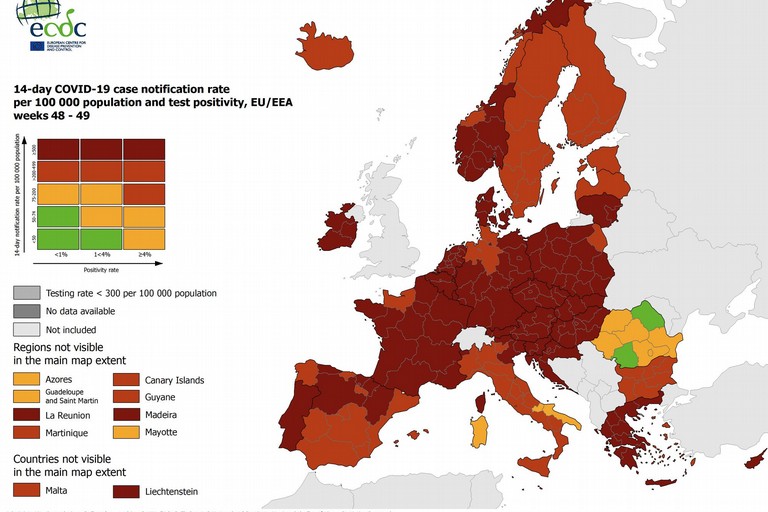 Mappa Covid