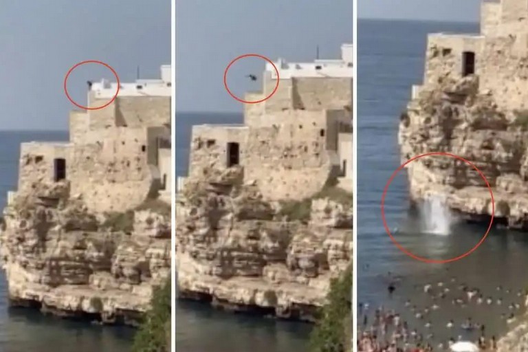Tuffo mortale Polignano