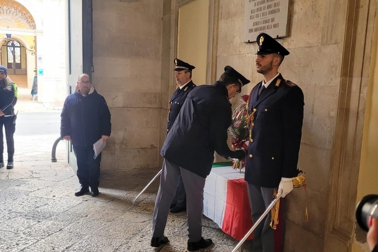 Bitonto ricorda l'agente Michele Tatulli