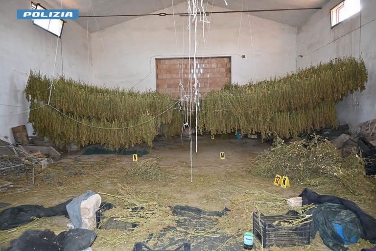 Maxi-sequestro di sostanza stupefacente