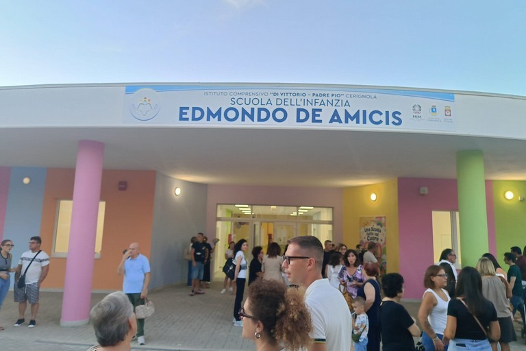 La nuova scuola dell’infanzia Edmondo De Amicis