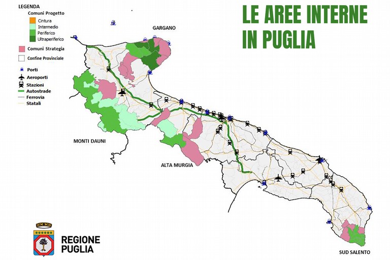 Aree interne Puglia