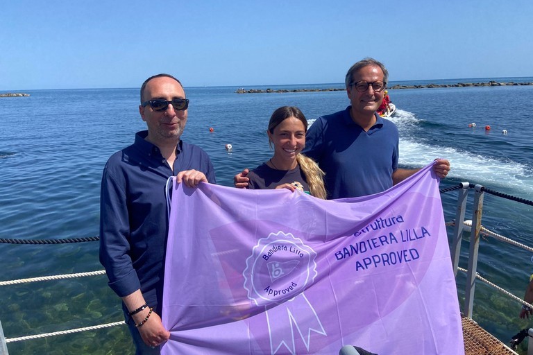 Bisceglie è doppia Bandiera Lilla