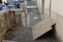Bitonto, rimossa la vecchia recinzione alla pescara ma la messa in sicurezza fa discutere