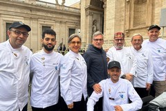 Chef di Israele e Palestina da Papa Francesco, hanno preparato la cena per la pace ad Andria