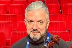 Festival di Sanremo 2024, il violista di Bari Davide Terenzio nell'Orchestra sinfonica