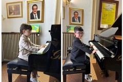 A San Ferdinando due piccoli prodigi del pianoforte di soli cinque anni