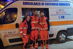 La piccola Gioia nasce in ambulanza grazie all'equipe sanitaria del 118 di Trinitapoli