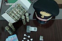 Hashish, cocaina ed artifizi esplosivi in casa: arrestato 39enne di Noci