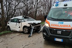 Auto fuori strada tra Minervino Murge ed Andria: due feriti in codice rosso