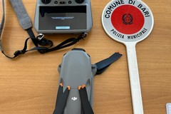 Sequestrato drone durante il sorvolo delle Frecce Tricolori a Bari
