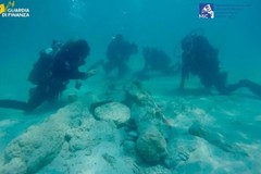 Marina di Ugento, scoperti in mare pezzi di artiglieria del Settecento