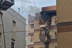 Barletta, incendio in via Rizzitelli: nessuno in pericolo di vita