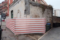 Andria, demolizione rudere di via Trani: le operazioni si concluderanno per fine mese