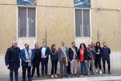 Inaugurato a Stornara il murales sul Municipio, avviato il gemellaggio con la città di Procida