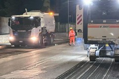 Manutenzione stradale, nuovi interventi di asfaltatura in zona artigianale a Bitonto