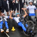 Handbike, il pugliese Luca Mazzone è oro paralimpico nella staffetta