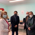 Visita di Giuseppe Conte all'hub vaccinale di San Giovanni Rotondo