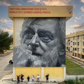 Ad Andria un murales gigante dedicato a Gino Strada