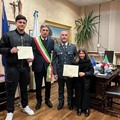 Salvarono tre persone in mare a Barletta: premiati dal sindaco Cannito