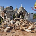 Esplode un trullo a Cisternino: morto un 55enne. La moglie in ospedale