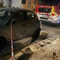 A Gallipoli cadono calcinacci da un palazzo in centro: nessun ferito