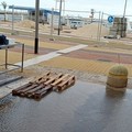 Santo Spirito si allaga di nuovo con le piogge. Dito puntato contro i lavori al lungomare