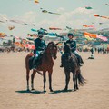 BAT, si conclude il servizio estivo delle pattuglie a cavallo della Polizia di Stato
