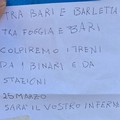 Allarme bomba a Trani, caos treni tra Barletta e Bari