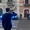 La Polizia di Stato rende omaggio al Carabiniere Carlo Legrottaglie