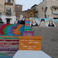 A Cerignola la scala della legalità e il murales per le vittime di mafia