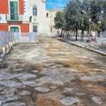 Lavori in piazza Aldo Moro a Bitonto: riemergono le antiche  "chianche "