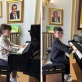 A San Ferdinando due piccoli prodigi del pianoforte di soli cinque anni