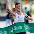 Francesco Fortunato, l'orgoglio di Andria è d'oro: trionfo storico ai Mondiali di marcia in Brasile