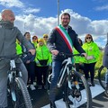 Inaugurato a Casamassima il ponte ciclopedonale che collega abitato e area commerciale