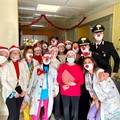 Una festa di Natale al reparto oncologico dell'ospedale Lastaria di Lucera