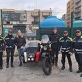 Rubano sidecar a coppia di sposi in viaggio a Bari: ritrovato dalla Polizia locale