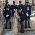 Terlizzi, Marco sposa Isabel con la divisa storica della Polizia di Stato