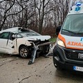 Auto fuori strada tra Minervino Murge ed Andria: due feriti in codice rosso