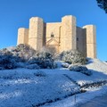 Ecco la prima neve del 2026 a Castel del Monte