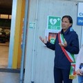 Installato un defibrillatore al mercato dei fiori di Terlizzi