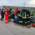 Finisce contro il guardrail sulla Molfetta-Bisceglie: muore un 91enne tranese