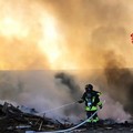 Incendiata una ditta per la raccolta rifiuti in Salento