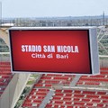Stadio San Nicola di Bari: entra in funzione il nuovo maxi schermo