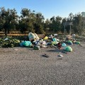 Barletta, discarica a cielo aperto sulla complanare per Montaltino