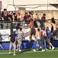 Fasano-Nardò, gravi incidenti allo stadio. IL VIDEO