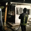 Bar distrutto da un incendio in una frazione di Fasano: si indaga