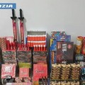 Maxi-sequestro di petardi a Taranto: denunciati in due
