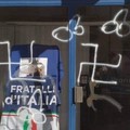 Putignano, vandalizzata la sede di Fratelli d'Italia con svastiche e simboli osceni