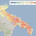 Ondata di calore in Puglia, sfiorati i 40 gradi